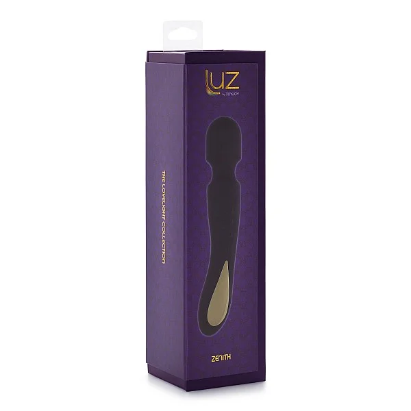Zenith Massager - Zwart van het merk Luz - Wand Massagers - online kopen bij Masculum.nl. De discrete online seks-toys en erotisch heren ondergoed winkel voor gay & hetero mannen.