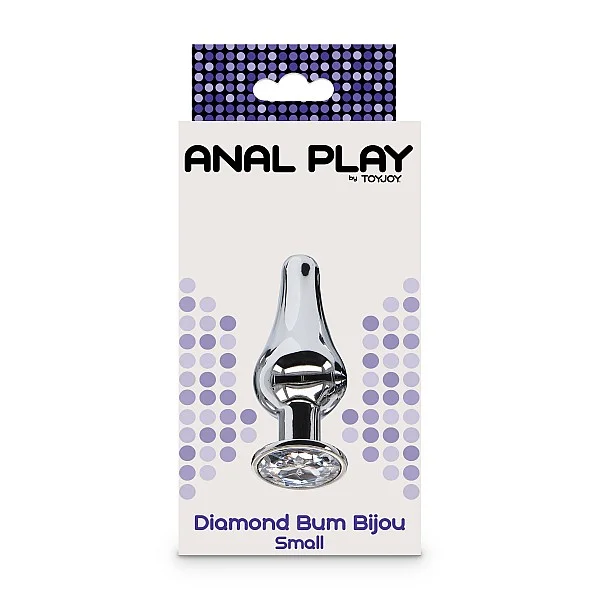 Diamond Bum Bijou Small - Zilver van het merk Anal Play - Buttplugs - online bestellen bij Masculum.nl. De discrete online seks-toys en erotisch heren ondergoed winkel voor gay & hetero mannen.