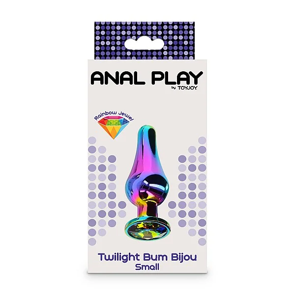 Twilight Bum Bijou Small - Meerkleurig van het merk Anal Play - Buttplugs - online kopen bij Masculum.nl. De discrete online seks-toys en erotisch heren ondergoed winkel voor gay & hetero mannen.