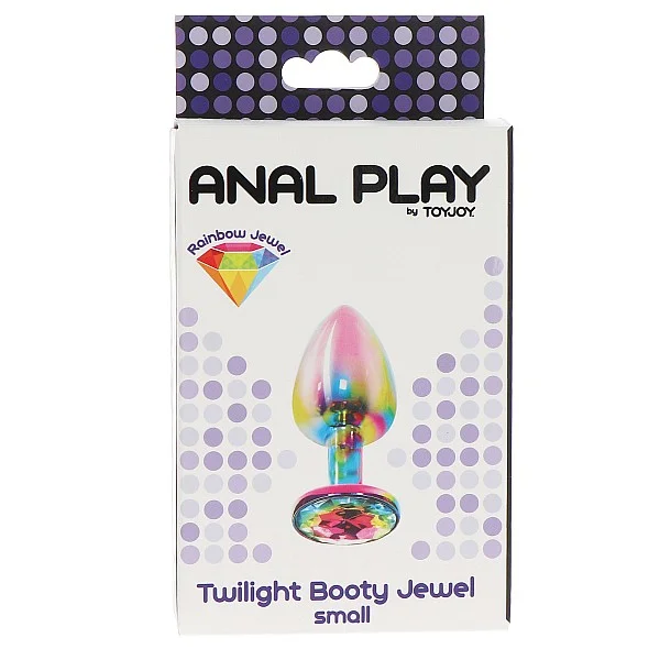 Twilight Booty Jewel Small - Meerkleurig van het merk Anal Play - Buttplugs - online kopen bij Masculum.nl. De discrete online seks-toys en erotisch heren ondergoed winkel voor gay & hetero mannen.