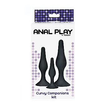 Curvy Companions Kit 3pcs - Zwart
