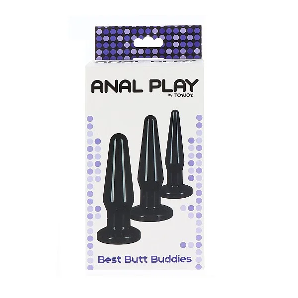 Best Butt Buddies - Zwart van het merk Anal Play - Buttplugs - online bestellen bij Masculum.nl. De discrete online seks-toys en erotisch heren ondergoed winkel voor gay & hetero mannen.