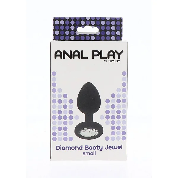 Diamond Booty Jewel Small - Zwart van het merk Anal Play - Buttplugs - online bestellen bij Masculum.nl. De discrete online seks-toys en erotisch heren ondergoed winkel voor gay & hetero mannen.