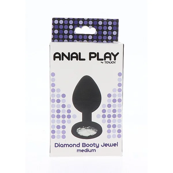 Diamond Booty Jewel Medium - Zwart van het merk Anal Play - Buttplugs - online bestellen bij Masculum.nl. De discrete online seks-toys en erotisch heren ondergoed winkel voor gay & hetero mannen.