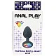 Rainbow Booty Jewel Small - Zwart van het merk Anal Play - Buttplugs - online kopen bij Masculum.nl. De discrete online seks-toys en erotisch heren ondergoed winkel voor gay & hetero mannen.