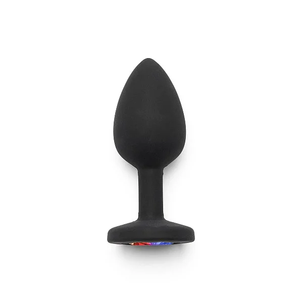 Rainbow Booty Jewel Small - Zwart van het merk Anal Play - Buttplugs - online kopen bij Masculum.nl. De discrete online seks-toys en erotisch heren ondergoed winkel voor gay & hetero mannen.