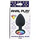 Rainbow Booty Jewel Large - Zwart van het merk Anal Play - Buttplugs - online kopen bij Masculum.nl. De discrete online seks-toys en erotisch heren ondergoed winkel voor gay & hetero mannen.