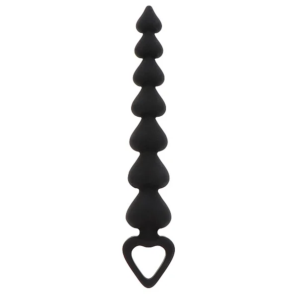 Heart Beads - Zwart van het merk Anal Play - Anale Kralen - online bestellen bij Masculum.nl. De discrete online seks-toys en erotisch heren ondergoed winkel voor gay & hetero mannen.