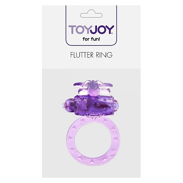 Flutter Ring Vibrating - Paars van het merk Basics - Vibrerende Cockringen - online kopen bij Masculum.nl. De discrete online seks-toys en erotisch heren ondergoed winkel voor gay & hetero mannen.