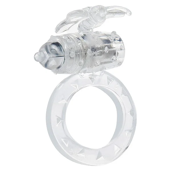 Flutter Ring Vibrating - Transparant van het merk Basics - Vibrerende Cockringen - online kopen bij Masculum.nl. De discrete online seks-toys en erotisch heren ondergoed winkel voor gay & hetero mannen.