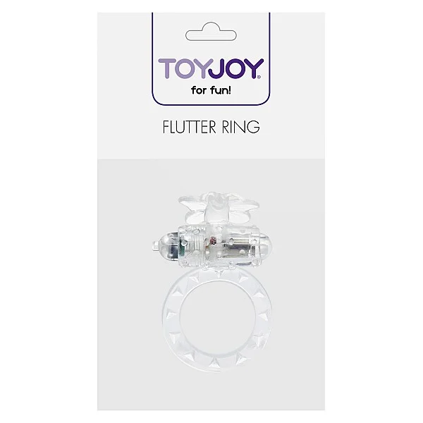 Flutter Ring Vibrating - Transparant van het merk Basics - Vibrerende Cockringen - online kopen bij Masculum.nl. De discrete online seks-toys en erotisch heren ondergoed winkel voor gay & hetero mannen.