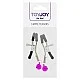 Nipple Teasers - Metaal van het merk Basics - Tepelklemmen - online bestellen bij Masculum.nl. De discrete online seks-toys en erotisch heren ondergoed winkel voor gay & hetero mannen.