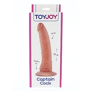 Captain Cock 20 cm Dong - Lichte huidskleur