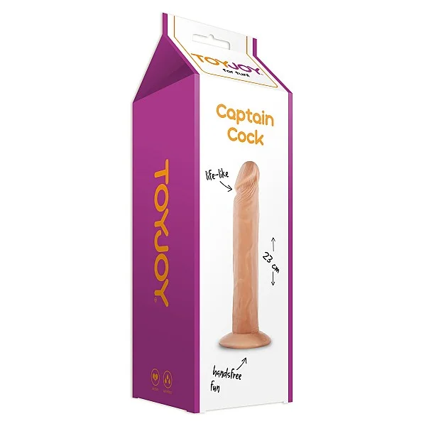 Captain Cock 23 cm Dong - Lichte huidskleur van het merk Classics - Realistische Dildo's - online kopen bij Masculum.nl. De discrete online seks-toys en erotisch heren ondergoed winkel voor gay & hetero mannen.