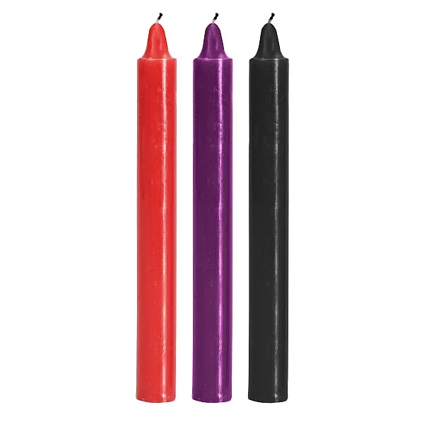 Japanese Drip Candles - Meerkleurig van het merk Classics - SM Kaarsen - online bestellen bij Masculum.nl. De discrete online seks-toys en erotisch heren ondergoed winkel voor gay & hetero mannen.