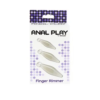 Finger Rimmer 3pcs - Transparant