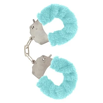 Furry Fun Cuffs - Aqua