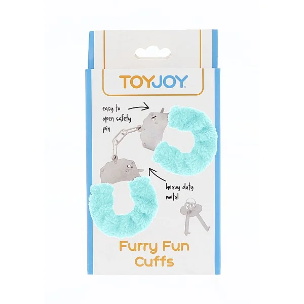 Furry Fun Cuffs - Aqua van het merk Classics - Boeien - online kopen bij Masculum.nl. De discrete online seks-toys en erotisch heren ondergoed winkel voor gay & hetero mannen.