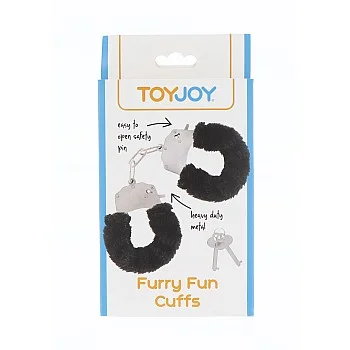 Furry Fun Cuffs - Zwart