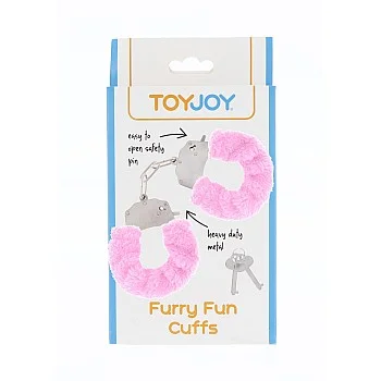 Furry Fun Cuffs - Roze