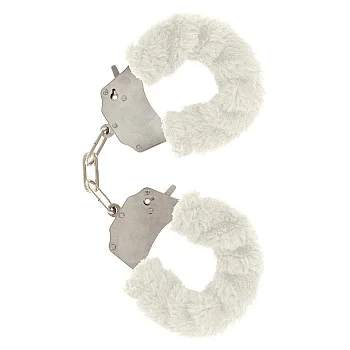 Furry Fun Cuffs - Wit