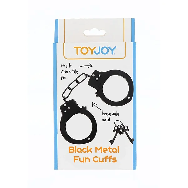 Metal Handcuffs - Zwart van het merk Classics - Boeien - online kopen bij Masculum.nl. De discrete online seks-toys en erotisch heren ondergoed winkel voor gay & hetero mannen.