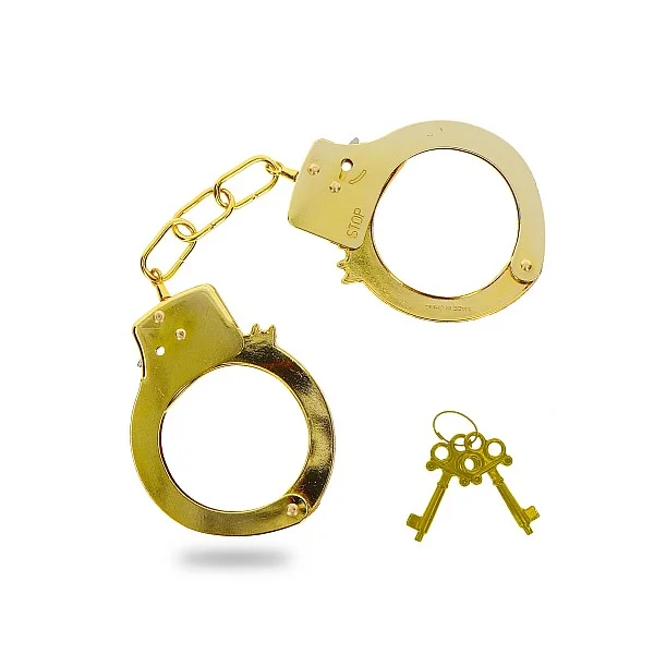 Metal Handcuffs - Goud van het merk Classics - Boeien - online bestellen bij Masculum.nl. De discrete online seks-toys en erotisch heren ondergoed winkel voor gay & hetero mannen.