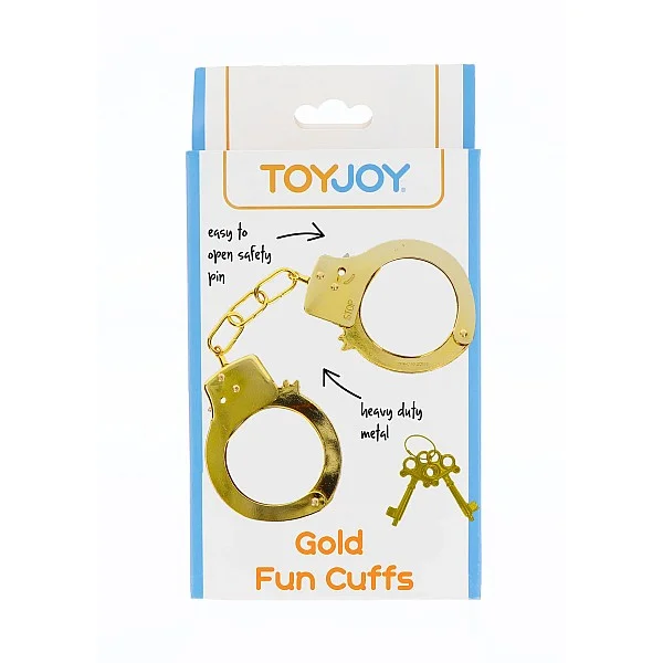 Metal Handcuffs - Goud van het merk Classics - Boeien - online bestellen bij Masculum.nl. De discrete online seks-toys en erotisch heren ondergoed winkel voor gay & hetero mannen.