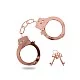 Metal Handcuffs - Rose Gold van het merk Classics - Boeien - online bestellen bij Masculum.nl. De discrete online seks-toys en erotisch heren ondergoed winkel voor gay & hetero mannen.