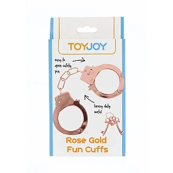 Metal Handcuffs - Rose Gold