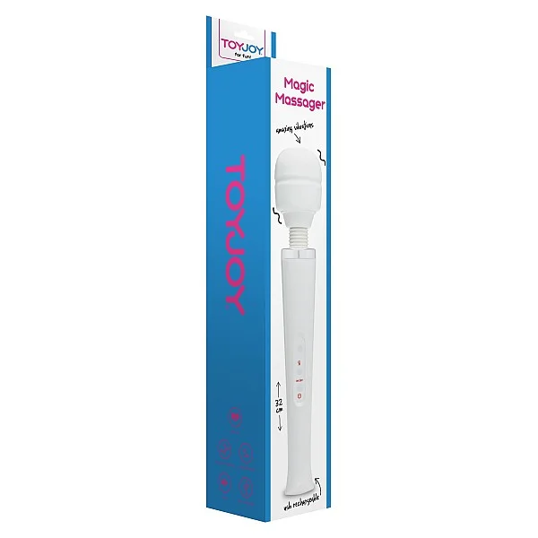 Magic Massager - Wit van het merk Classics - Wand Massagers - online bestellen bij Masculum.nl. De discrete online seks-toys en erotisch heren ondergoed winkel voor gay & hetero mannen.