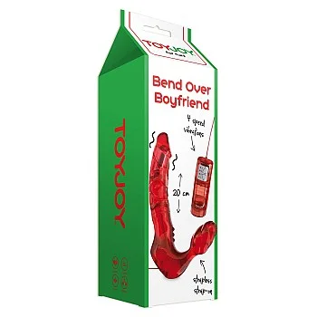 Bend Over Boyfriend Vibrator - Rood