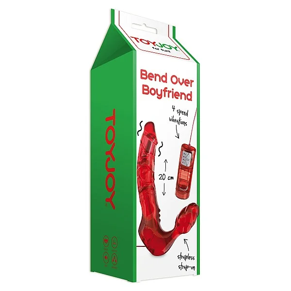 Bend Over Boyfriend Vibrator - Rood van het merk Classics -  - online kopen bij Masculum.nl. De discrete online seks-toys en erotisch heren ondergoed winkel voor gay & hetero mannen.