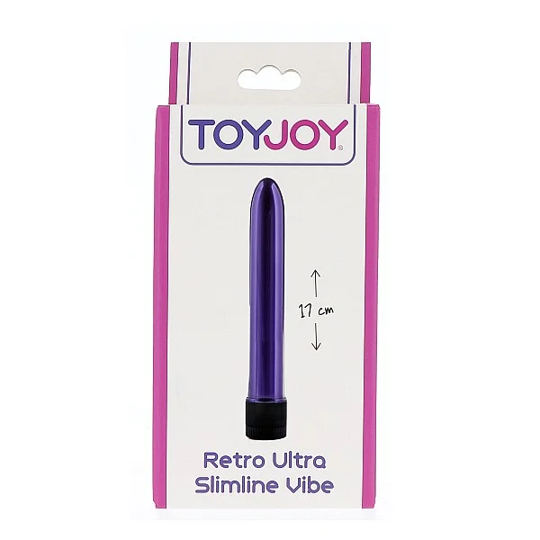 Retro Ultra Slimline Vibe - Paars van het merk Classics - Klassieke Vibrators - online bestellen bij Masculum.nl. De discrete online seks-toys en erotisch heren ondergoed winkel voor gay & hetero mannen.