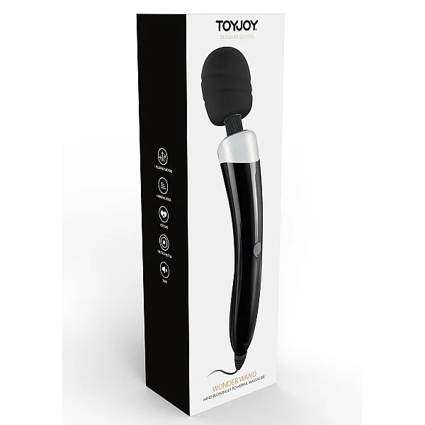 Wonder Wand Massager - Zwart van het merk Designer Edition - Wand Massagers - online bestellen bij Masculum.nl. De discrete online seks-toys en erotisch heren ondergoed winkel voor gay & hetero mannen.