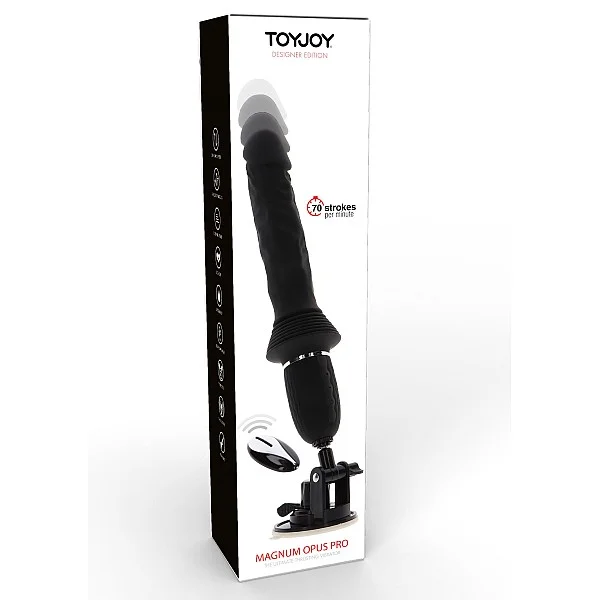 Magnum Opus Thruster Pro - Zwart van het merk Designer Edition - Vibrators - online kopen bij Masculum.nl. De discrete online seks-toys en erotisch heren ondergoed winkel voor gay & hetero mannen.