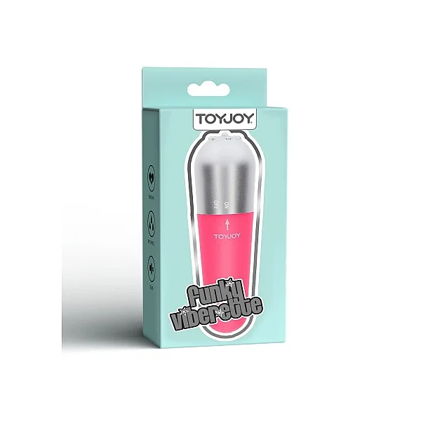Funky Viberette - Roze van het merk Funky Fun Toys - Kleine Vibrators - online bestellen bij Masculum.nl. De discrete online seks-toys en erotisch heren ondergoed winkel voor gay & hetero mannen.