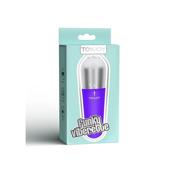 Funky Viberette - Paars van het merk Funky Fun Toys - Kleine Vibrators - online bestellen bij Masculum.nl. De discrete online seks-toys en erotisch heren ondergoed winkel voor gay & hetero mannen.