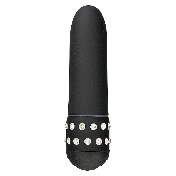 Diamond Petit Vibe - Zwart van het merk Just for You - Kleine Vibrators - online bestellen bij Masculum.nl. De discrete online seks-toys en erotisch heren ondergoed winkel voor gay & hetero mannen.
