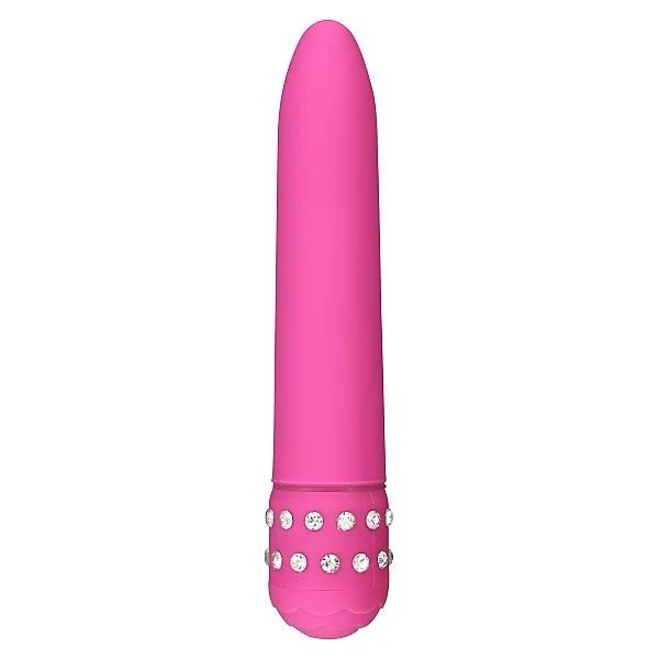 Diamond Superbe Vibe - Roze van het merk Just for You - Klassieke Vibrators - online bestellen bij Masculum.nl. De discrete online seks-toys en erotisch heren ondergoed winkel voor gay & hetero mannen.