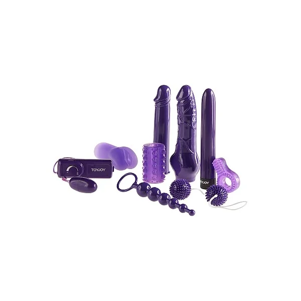 Mega Sex Toy Kit - Paars van het merk Just for You - Bondage Sets - online bestellen bij Masculum.nl. De discrete online seks-toys en erotisch heren ondergoed winkel voor gay & hetero mannen.