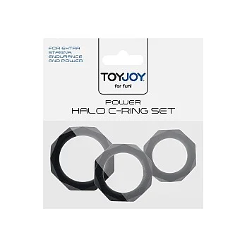 Power Halo C-Ring Set - Zwart