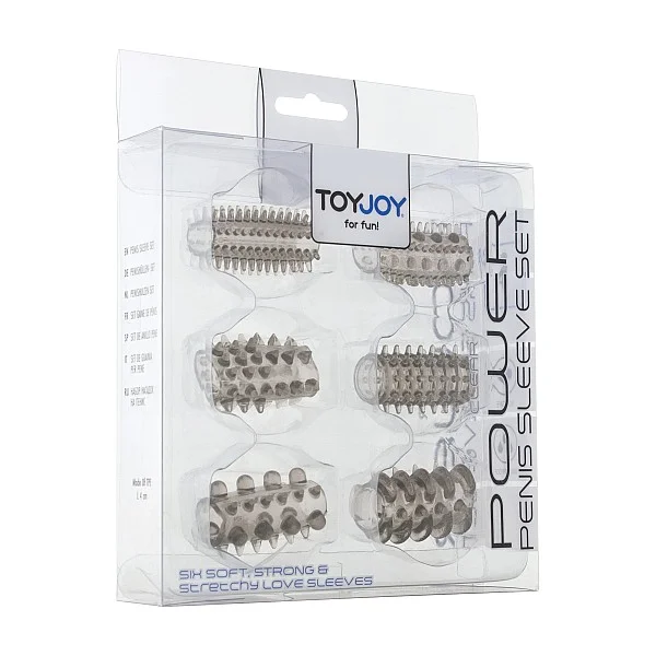 Power Penis Sleeve Set - Grijs van het merk Manpower - Penis Sleeves - online bestellen bij Masculum.nl. De discrete online seks-toys en erotisch heren ondergoed winkel voor gay & hetero mannen.