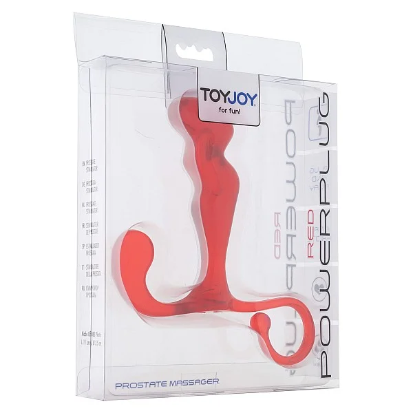Power Plug Prostate Massager - Rood van het merk Manpower - Anaal Dildo's - online bestellen bij Masculum.nl. De discrete online seks-toys en erotisch heren ondergoed winkel voor gay & hetero mannen.