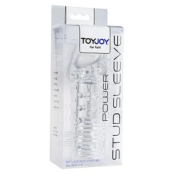 Power Stud Sleeve - Transparant