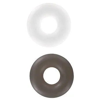 Stud Rings 2pcs - Transparant