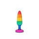 Twink Plug Medium - Regenboog van het merk Pride - Buttplugs - online kopen bij Masculum.nl. De discrete online seks-toys en erotisch heren ondergoed winkel voor gay & hetero mannen.