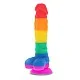Rainbow Lover 7 Inch - Regenboog van het merk Pride - Realistische Dildo's - online bestellen bij Masculum.nl. De discrete online seks-toys en erotisch heren ondergoed winkel voor gay & hetero mannen.