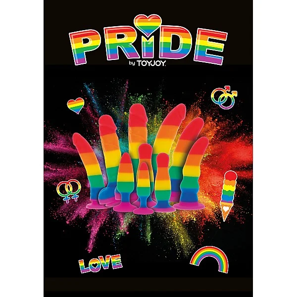 Unicorn Dancer 7 Inch - Regenboog van het merk Pride - Realistische Dildo's - online kopen bij Masculum.nl. De discrete online seks-toys en erotisch heren ondergoed winkel voor gay & hetero mannen.