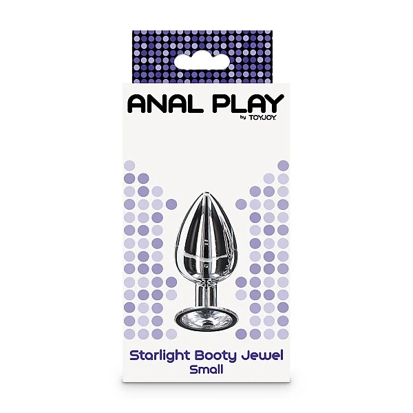 Starlight Booty Jewel Small - Zilver van het merk Anal Play - Buttplugs - online kopen bij Masculum.nl. De discrete online seks-toys en erotisch heren ondergoed winkel voor gay & hetero mannen.
